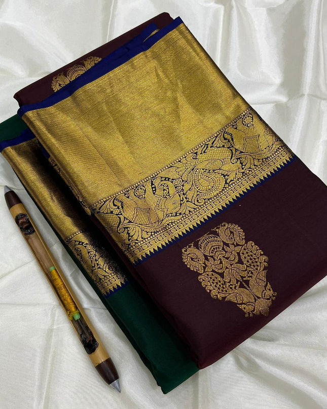 Kanchipuram Handloom Pure Silk Saree