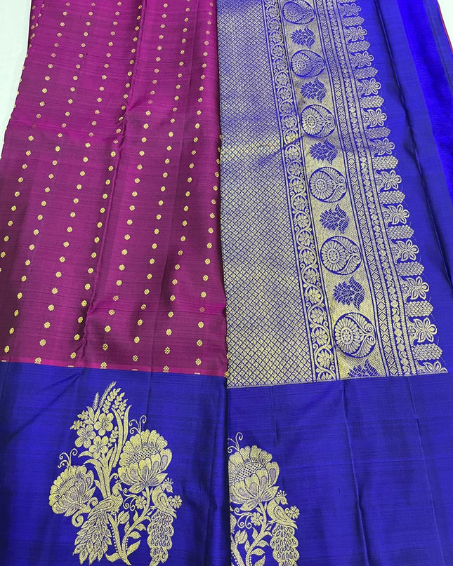 Kanchipuram Pure Silk Mark Certified Saree | Authentic Handwoven