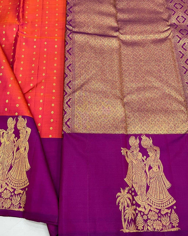 Kanchipuram Pure Silk Mark Certified Saree | Authentic Handwoven