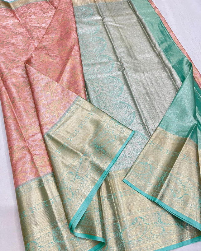Affordable Luxury Kanchipuram Soft Silk Saree