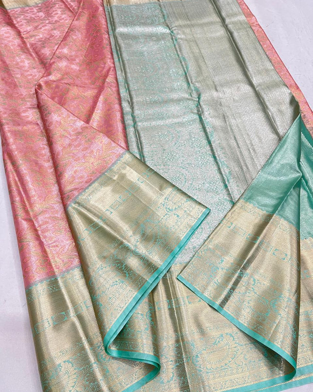 Affordable Luxury Kanchipuram Soft Silk Saree