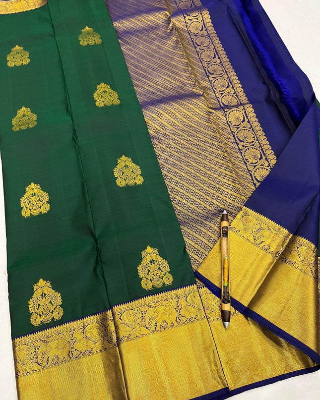 Kanchipuram Handloom Pure Silk Saree