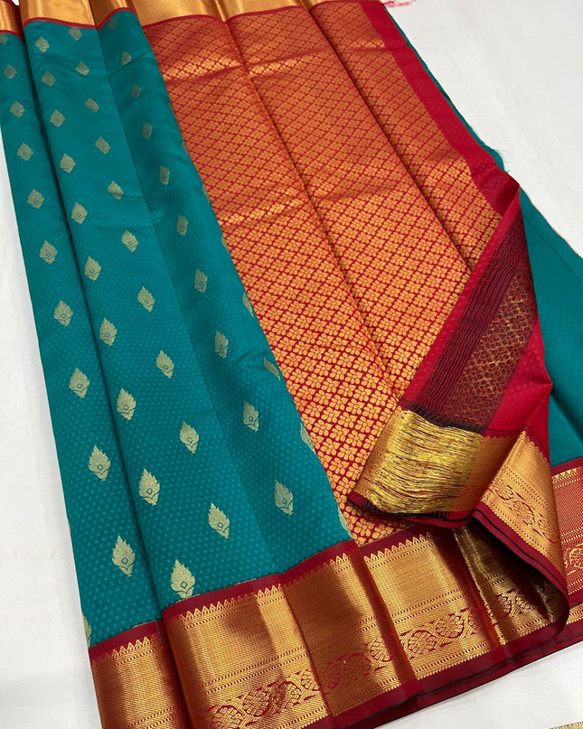 Affordable Luxury Kanchipuram Soft Silk Saree